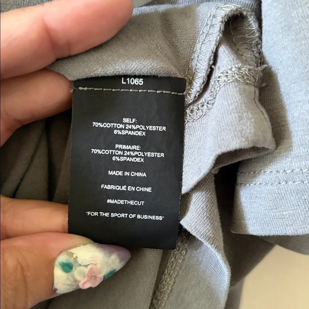 Men's Cuts Crew Neck Shirt SZ Large